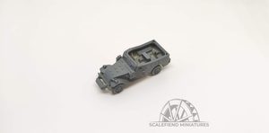 1/100 (15mm) Allied M3A1 Scout Car | White Scout Car
