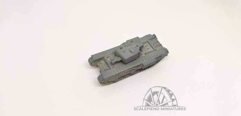 1/100 (15mm) British Churchill IV AVRE