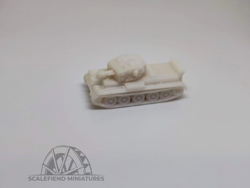 1/100 (15mm) British Cromwell IV 95mm tank