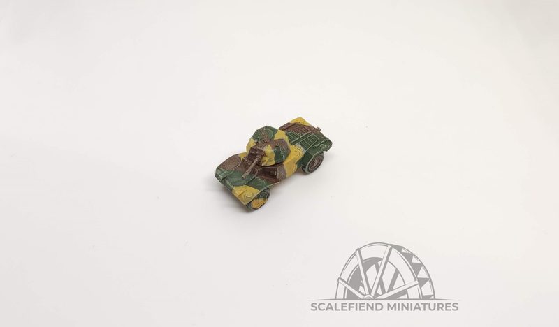 1/100 (15mm) French Panhard 178 Armored Car