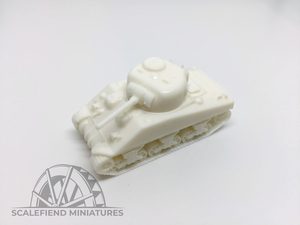 1/100 (15mm) M4 Sherman tank