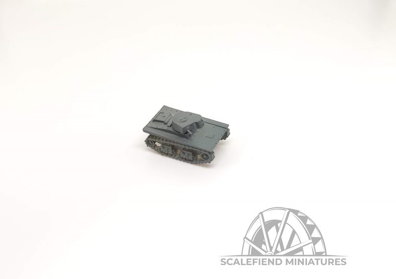 1/100 (15mm) Soviet T-37 amphibious tank
