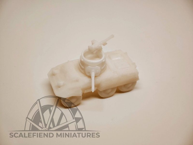 1/100 (15mm) US M8 Greyhound armored scout car