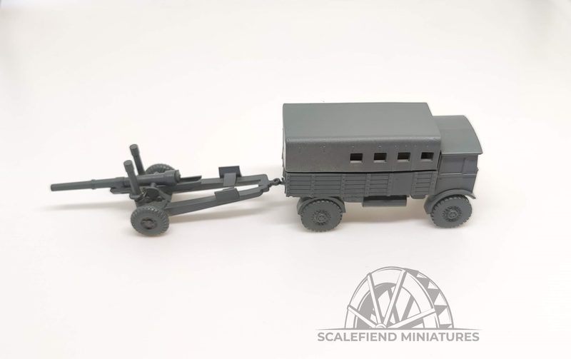 1/100 (15mm) ACE Matador & 5.5 inch howitzer