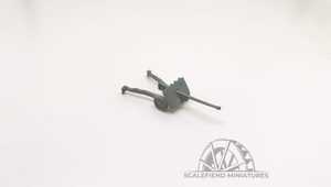 1/100 (15mm) British 17 pdr pounder anti-tank gun