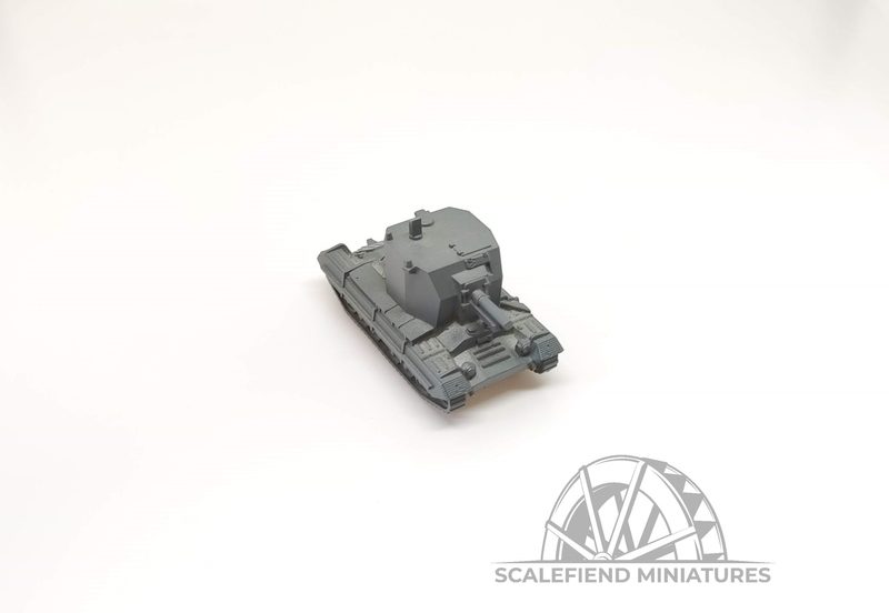 1/100 (15mm) British Bishop 25pdr self-propelled artillery