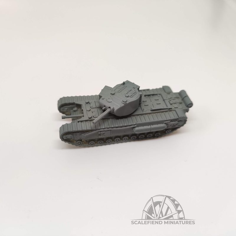 1/144 (12mm) British Churchill Mk I CS tank