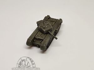 1/100 (15mm) British Churchill VI tank 75mm