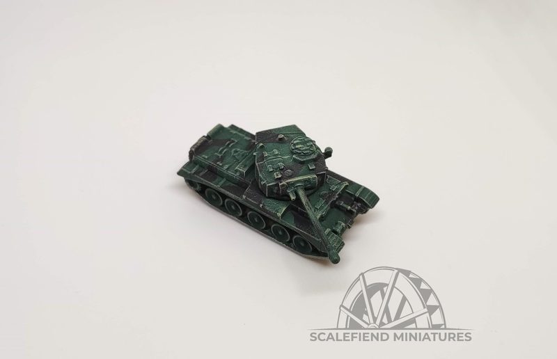 1/100 (15mm) British Comet Tank