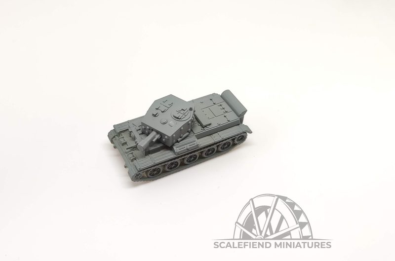 1/144 (12mm) British Cromwell IV 95mm tank