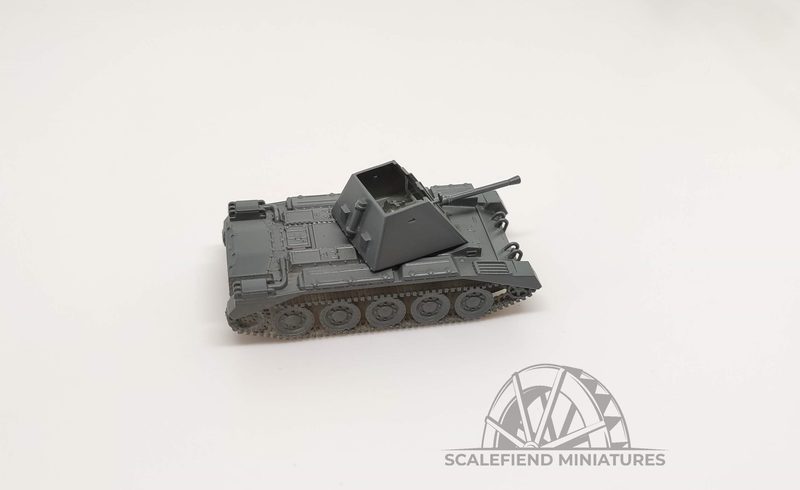 1/100 (15mm) British Crusader AA Mk I