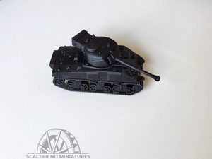 1/100 (15mm) British Sherman Firefly tank