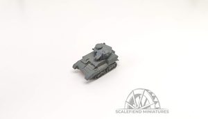 1/100 (15mm) British Vickers MK VI light tank