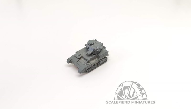 1/100 (15mm) British Vickers MK VI light tank