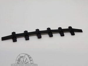 1/100 (15mm) British WWII Infantry Kapok pontoon foot bridge