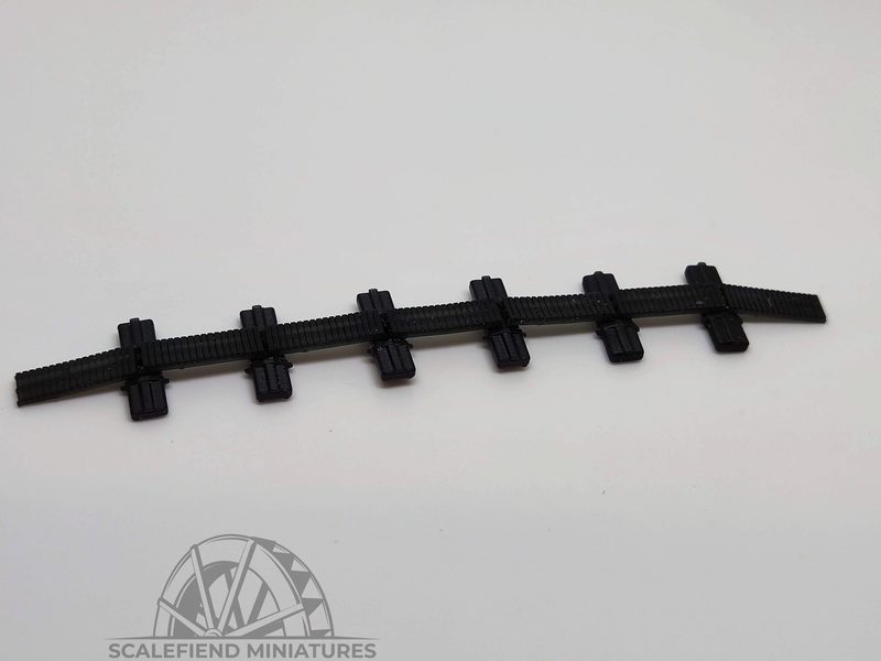 1/100 (15mm) British WWII Infantry Kapok pontoon foot bridge