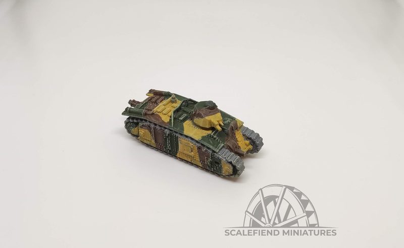 1/100 (15mm) French Char B1