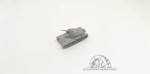 1/144 (12mm) French Hotchkiss H39 'Long' 37mm Tank
