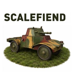 1/144 (12mm) French Panhard 178 Armored Car
