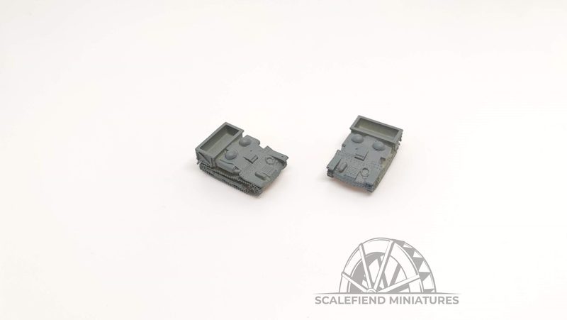 1/100 (15mm) French Renault UE Chenillette x2