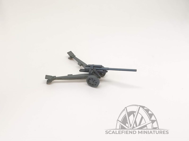 1/144 (12mm) German 10cm schwere Kanone 18