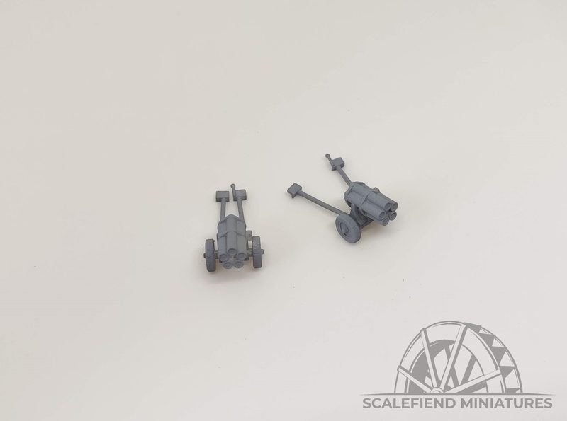 1/100 (15mm) German 21 cm Nebelwerfer 42
