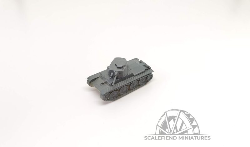 1/100 (15mm) German 38(t) Tank
