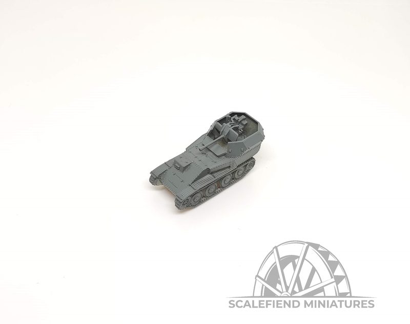 1/144 (12mm) German Flakpanzer 38(t)