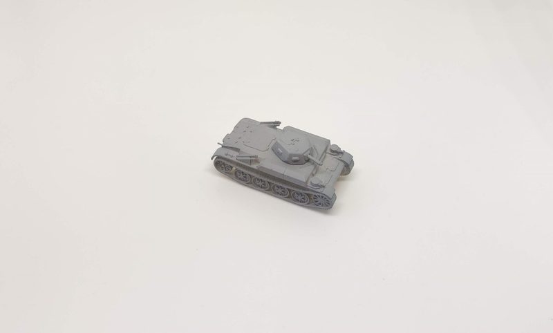 1/144 (12mm) German Flammpanzer II Flamingo