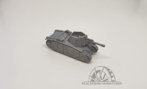 1/100 (15mm) German leFH18-3 auf GW B2-8