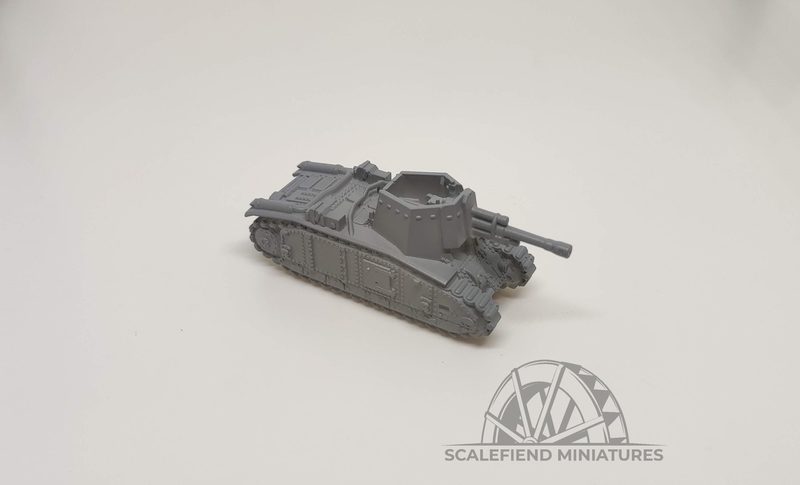 1/100 (15mm) German leFH18-3 auf GW B2-8