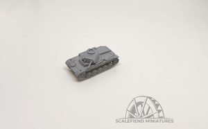 1/144 (12mm) German Panzer II C Tank