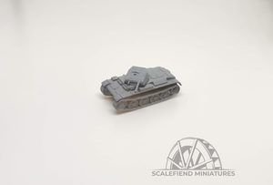 1/144 (12mm) German Panzer II D Tank