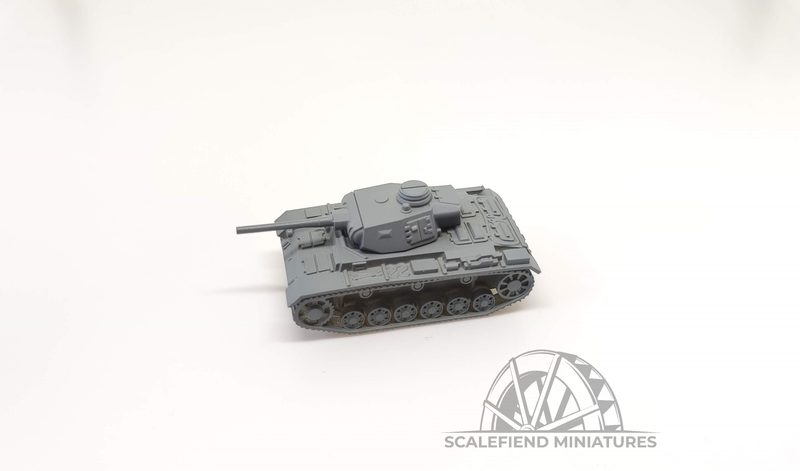 1/144 (12mm) German Panzer III J 50mm L/42