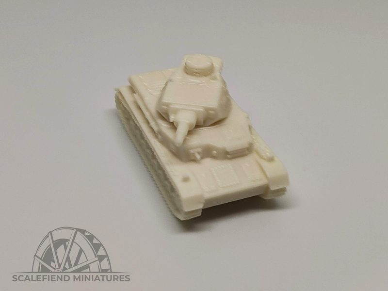 1/144 (12mm) German Panzer IV Ausf. D