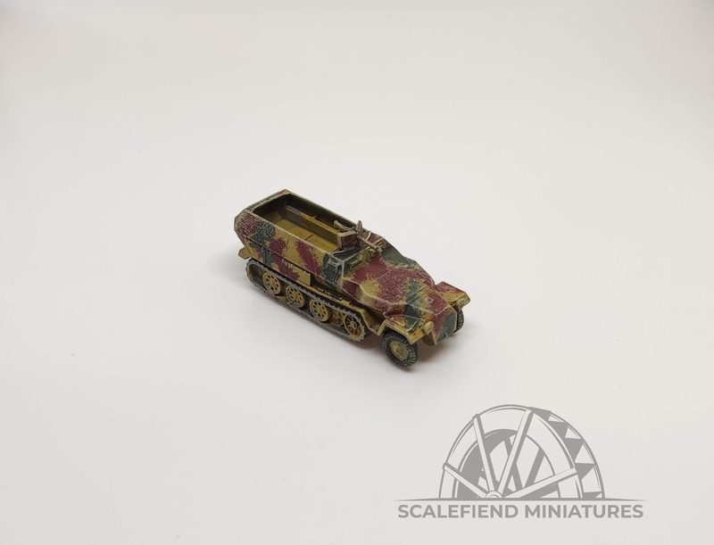 1/144 (12mm) German sd.kfz. 251 Ausf C Hanomag half-track