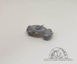 1/100 (15mm) German SDKFZ 221 armored car