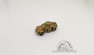 1/100 (15mm) German SdKfz 222 armoured car x2
