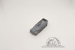 1/100 (15mm) German Sdkfz 251/10 Ausf C 37mm small shield half-track