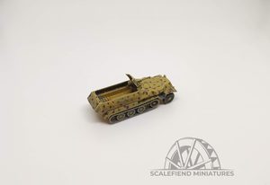 1/100 (15mm) German SDKFZ 251/10 Ausf C half-track