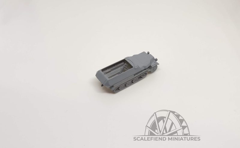 1/100 (15mm) German Sdkfz 251/2 Ausf C mortar half-track