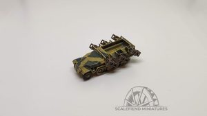 1/100 (15mm) German SDKFZ 251 Stuka zu Fuss