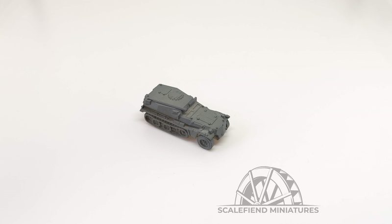 1/100 (15mm) German Sdkfz 253 half track