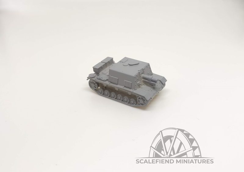 1/100 (15mm) German sIG33b Assault Infantry Gun