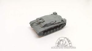 1/144 (12mm) German StuG III A
