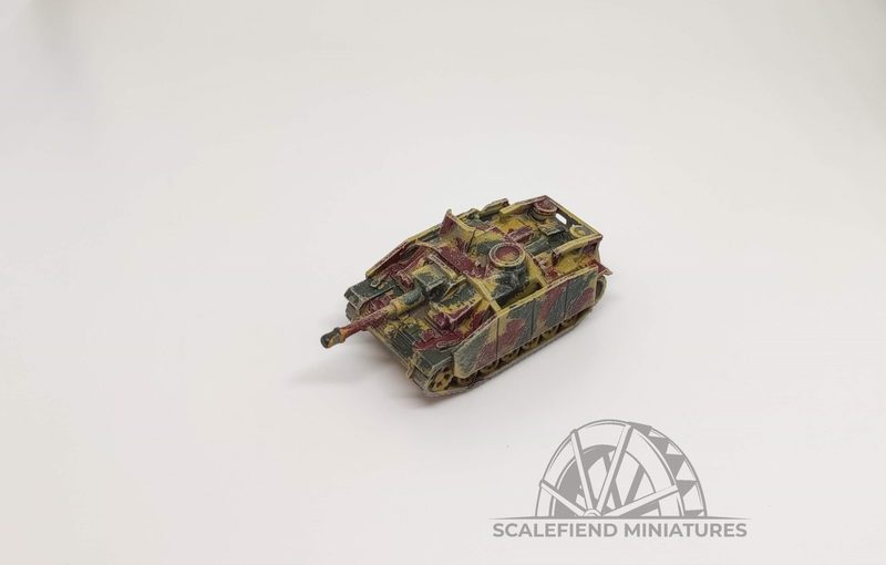 1/144 (12mm) German StuH 42 self-propelled gun