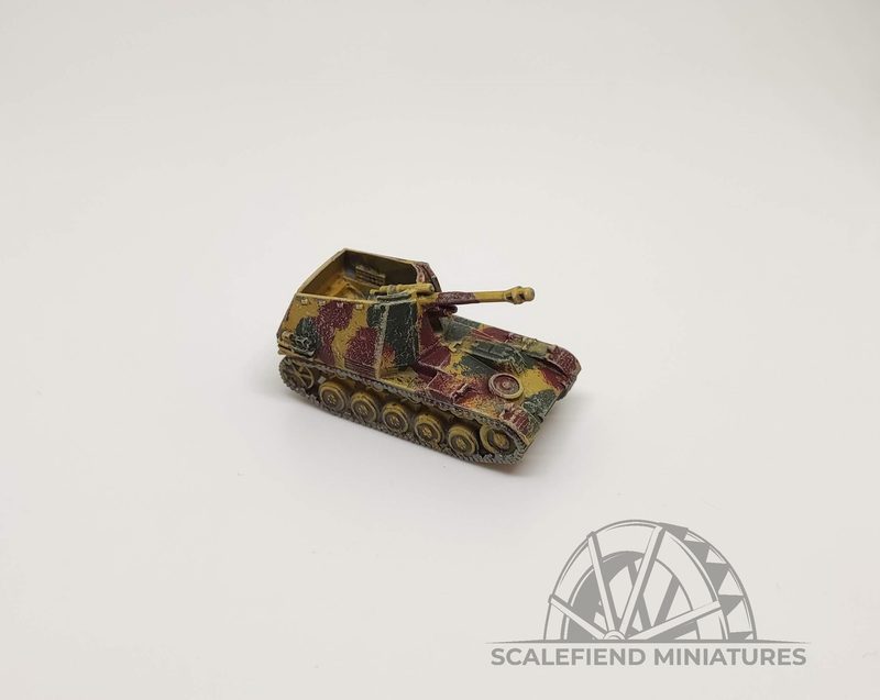 1/144 (12mm) German Wespe self-propelled artillery