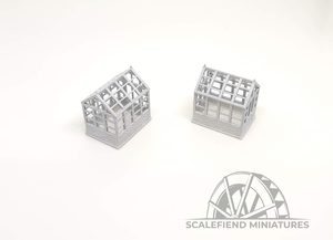 1/144 12mm Greenhouse x2