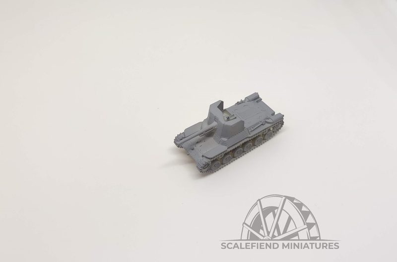 1/100 (15mm) Japanese Ho Ni I tank destroyer
