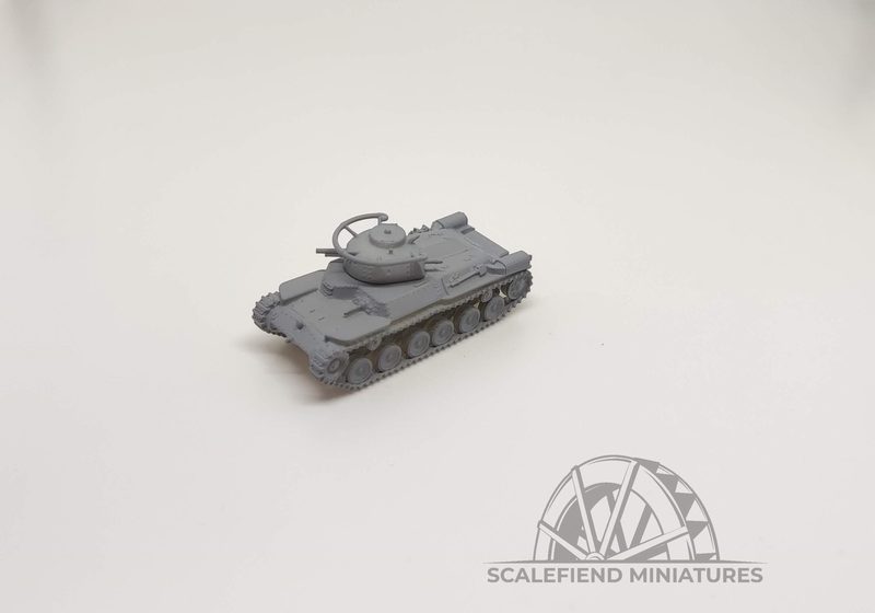 1/100 (15mm) Japanese Type 97 Chi-Ha tank